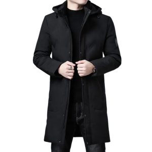 Manteau ski homme moderne parka longue