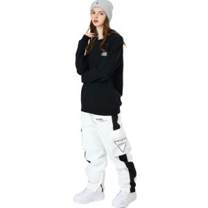 Pantalon ski femme tendance oversize
