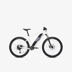 VTT électrique semi-rigide Rockrider 27.5&Prime; E-ST 100 Blanc