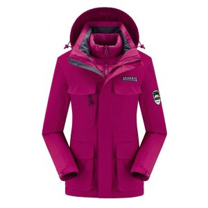 Veste de ski femme avec doublure en doudoune