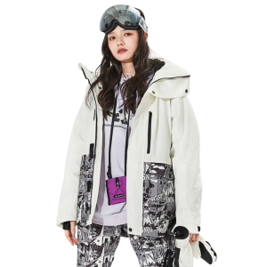 Veste ski femme technique colorée